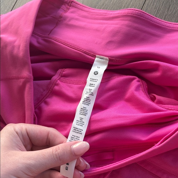 NWT Lululemon Speed Up Low-Rise Short 2.5" Sonic Pink Size 10 - Picture 5 of 7